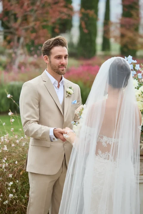 intimate tuscan celebration gabrielle nick