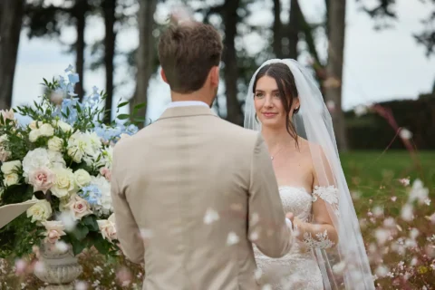 intimate tuscan celebration gabrielle nick