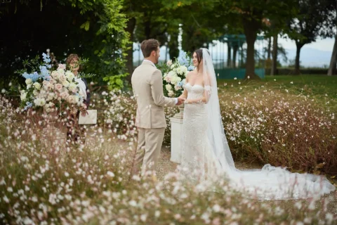 intimate tuscan celebration gabrielle nick