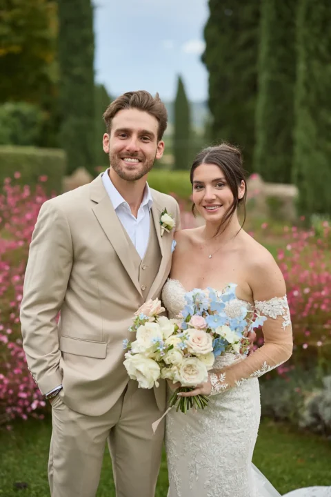 intimate tuscan celebration gabrielle nick