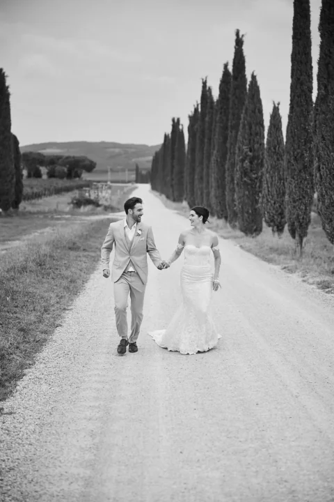 intimate tuscan celebration gabrielle nick