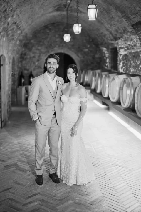 intimate tuscan celebration gabrielle nick