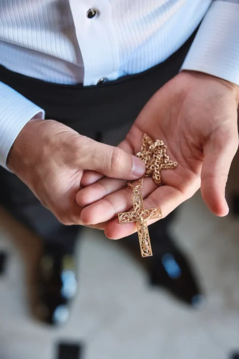 private catholic wedding jessica leo