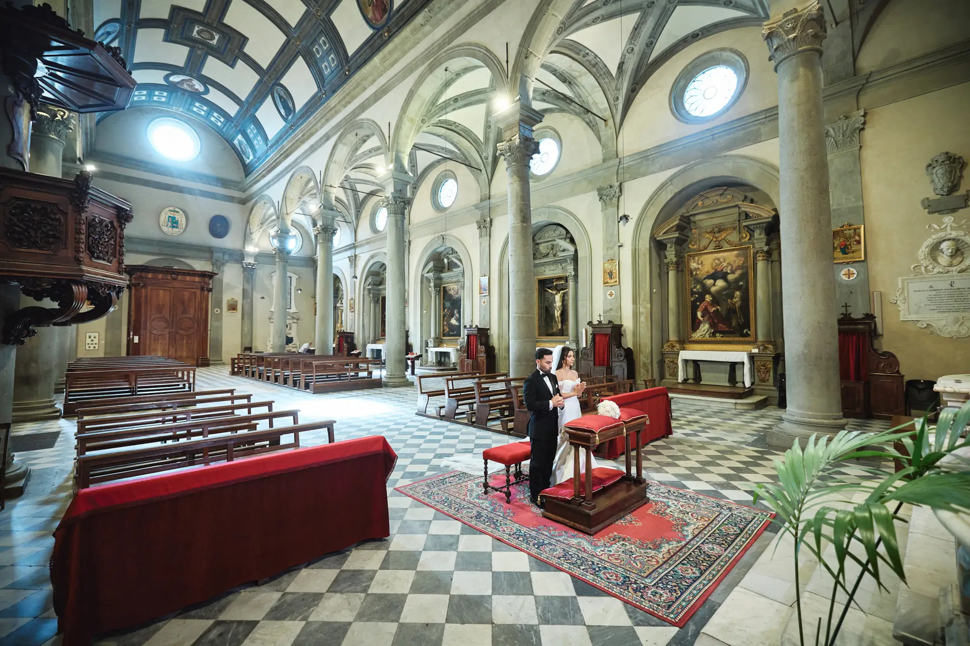 private catholic wedding jessica leo