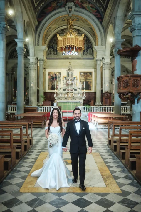 private catholic wedding jessica leo