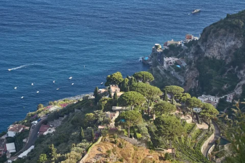 ravello garden elopement lexi john