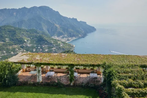 ravello garden elopement lexi john