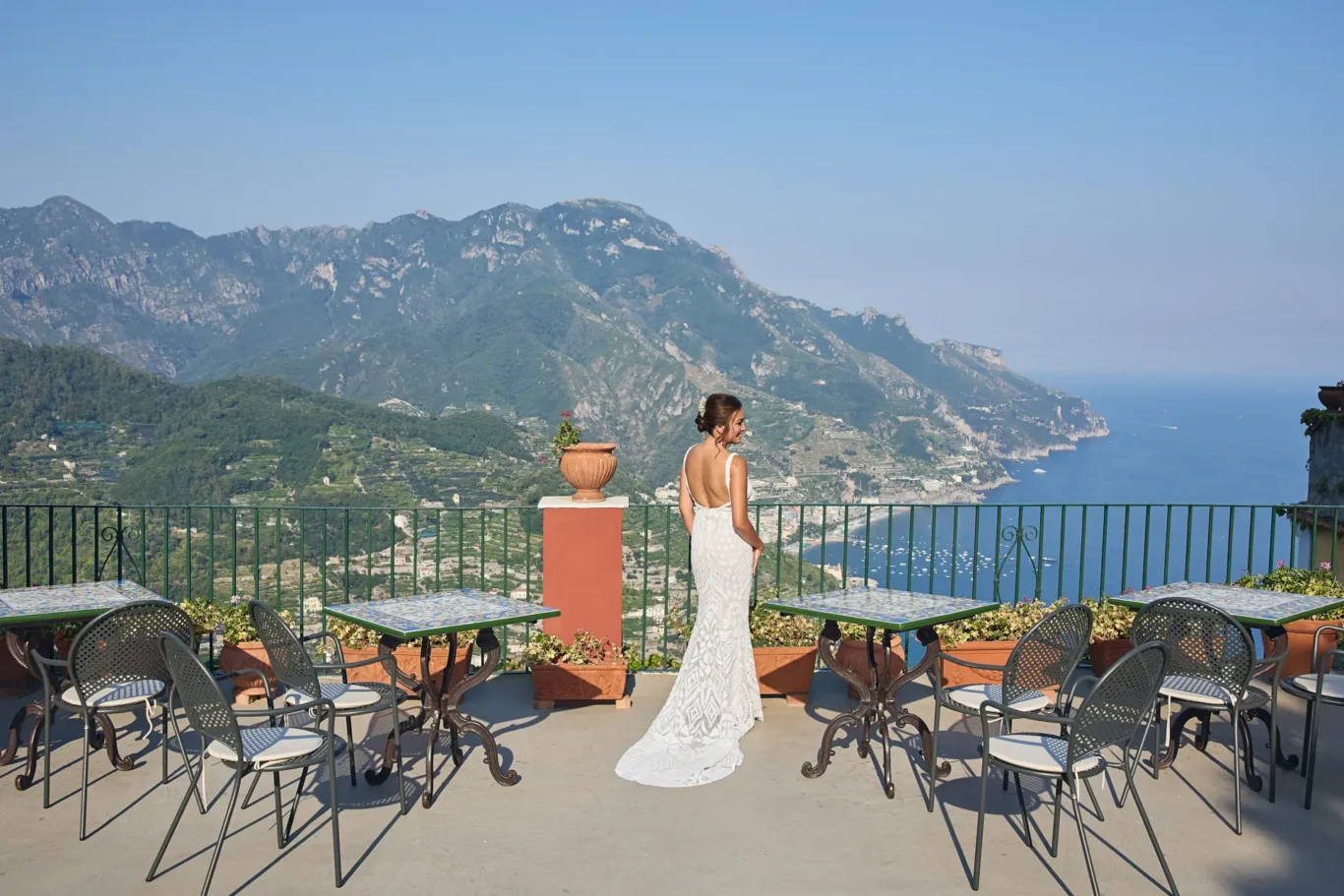 ravello garden elopement lexi john