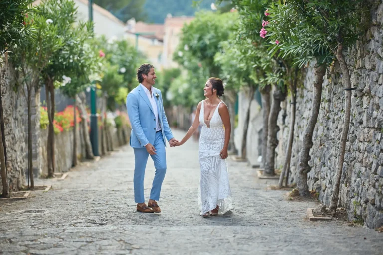 ravello garden elopement lexi john