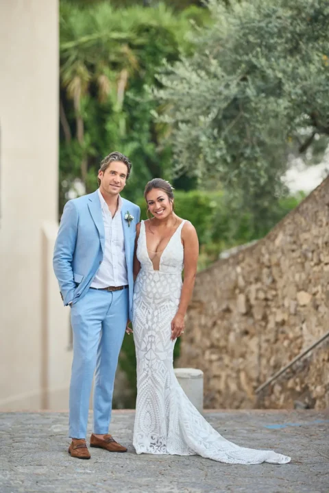 ravello garden elopement lexi john