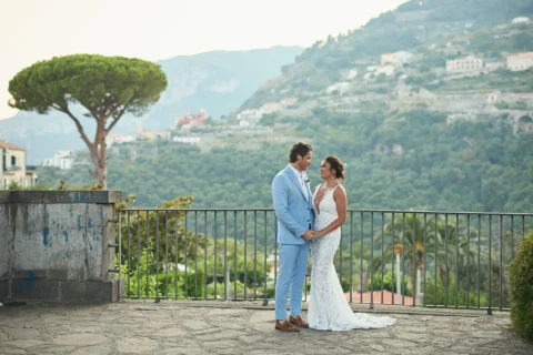 ravello garden elopement lexi john