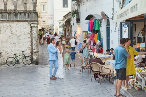 ravello garden elopement lexi john