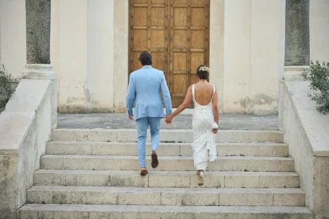 ravello garden elopement lexi john