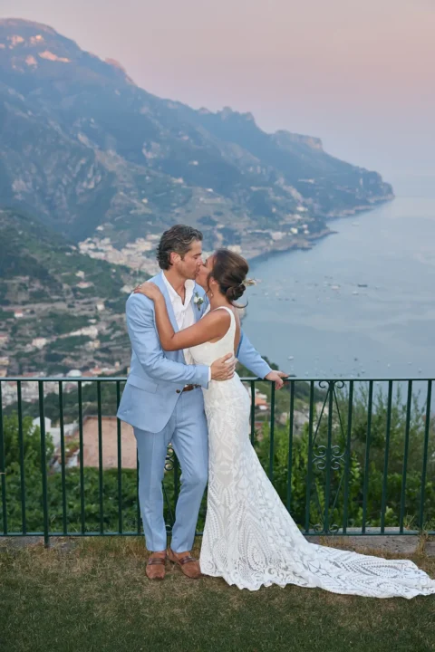 ravello garden elopement lexi john