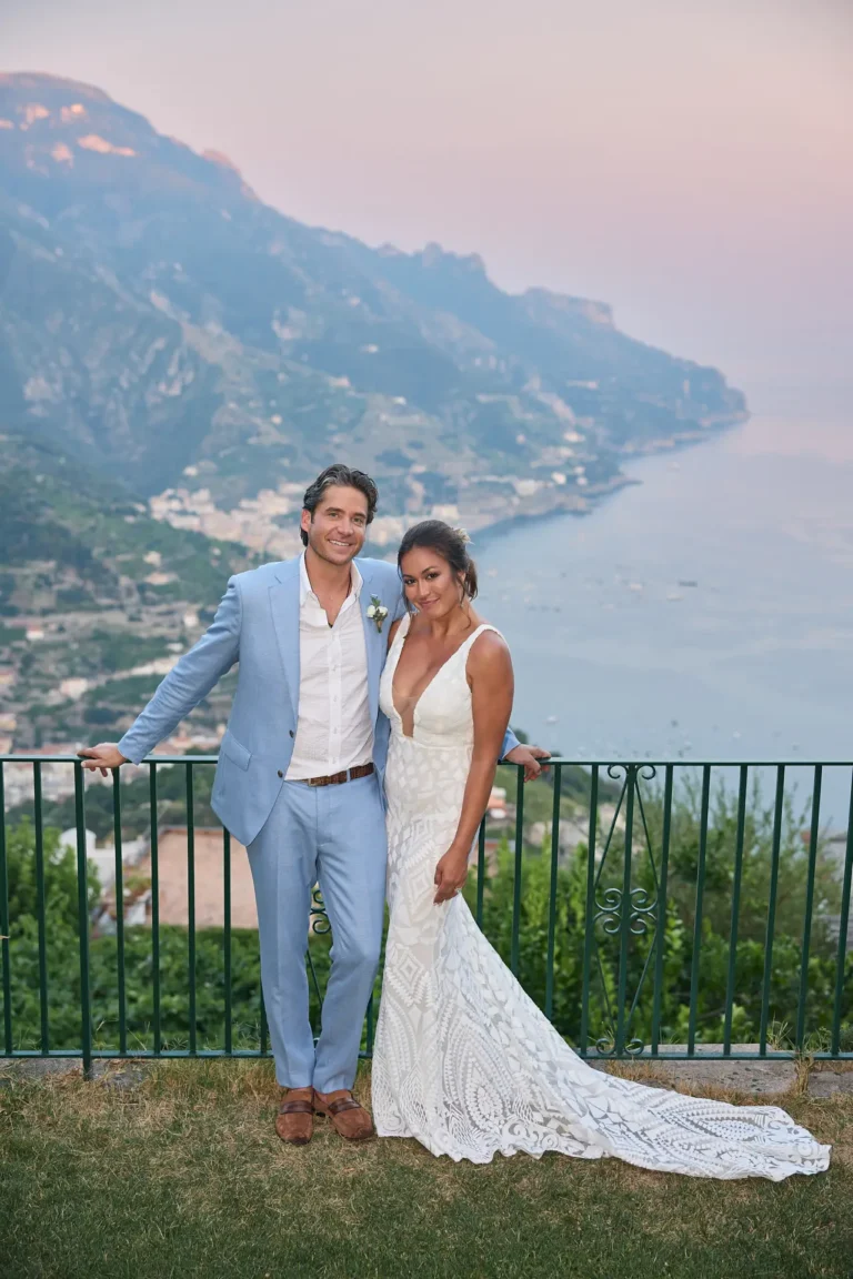 ravello garden elopement lexi john