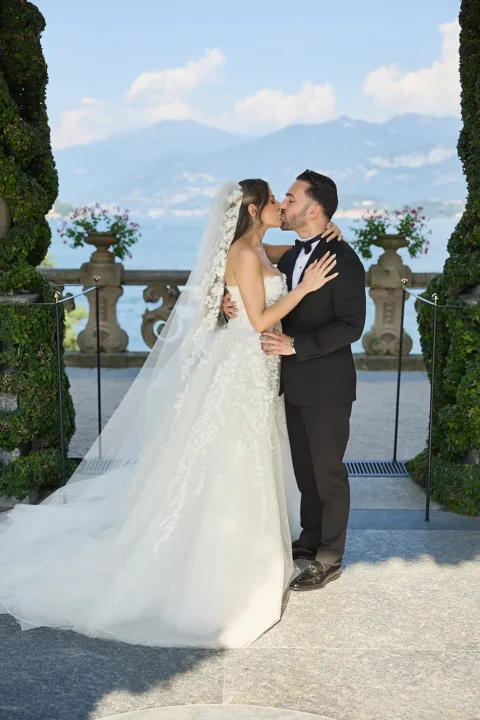 romantic lake como elopement tannaz david