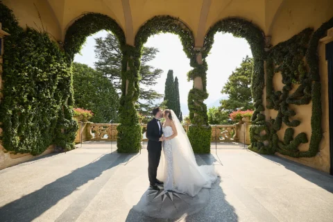 romantic lake como elopement tannaz david