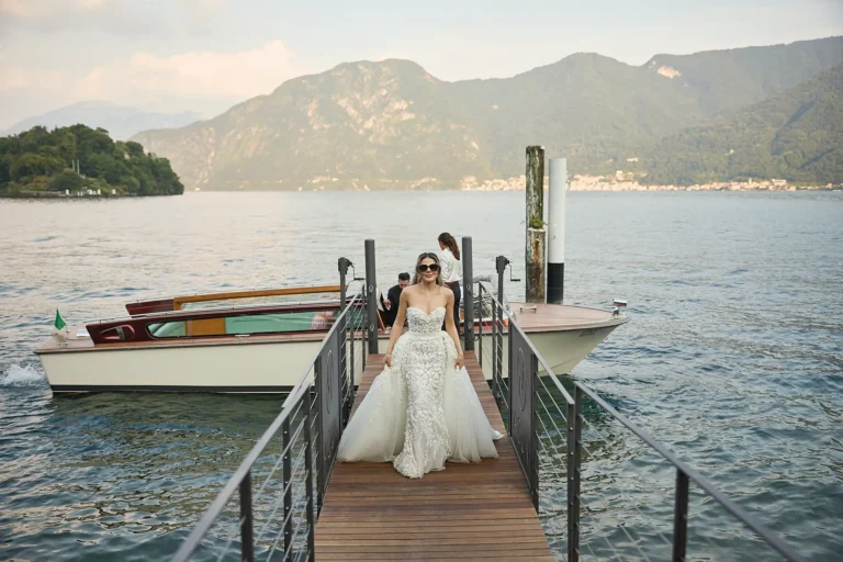 romantic lake como elopement tannaz david