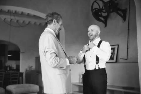 small wedding tuscany katelyn charlie