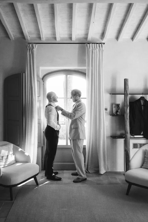 small wedding tuscany katelyn charlie