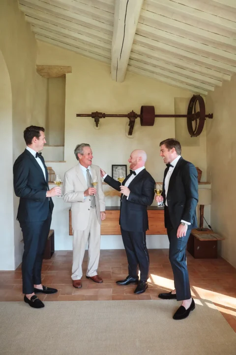 small wedding tuscany katelyn charlie