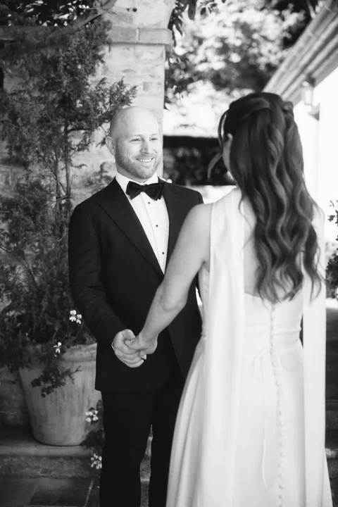 small wedding tuscany katelyn charlie