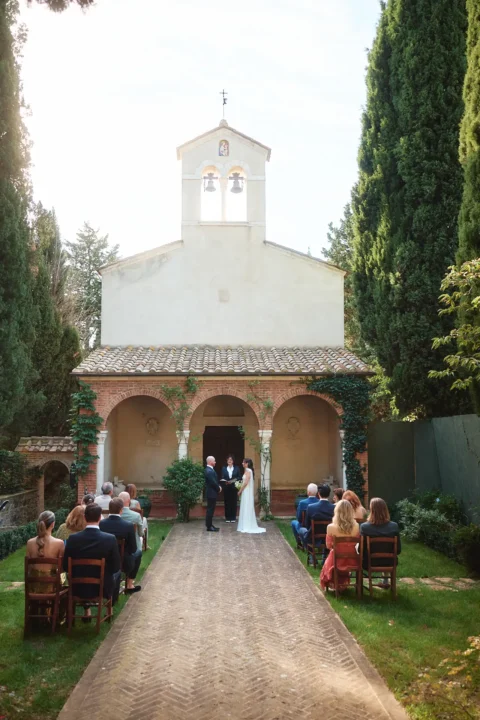 small wedding tuscany katelyn charlie