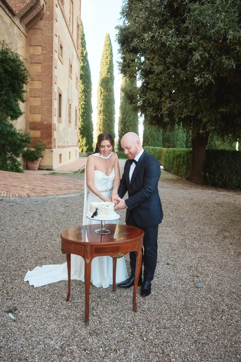 small wedding tuscany katelyn charlie