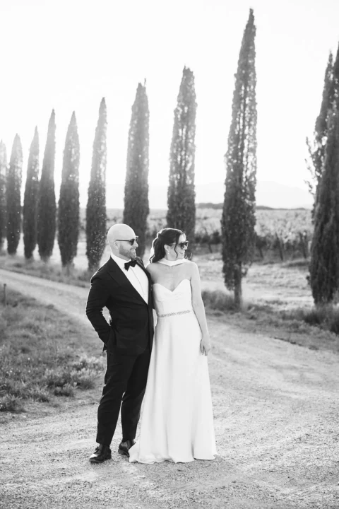 small wedding tuscany katelyn charlie