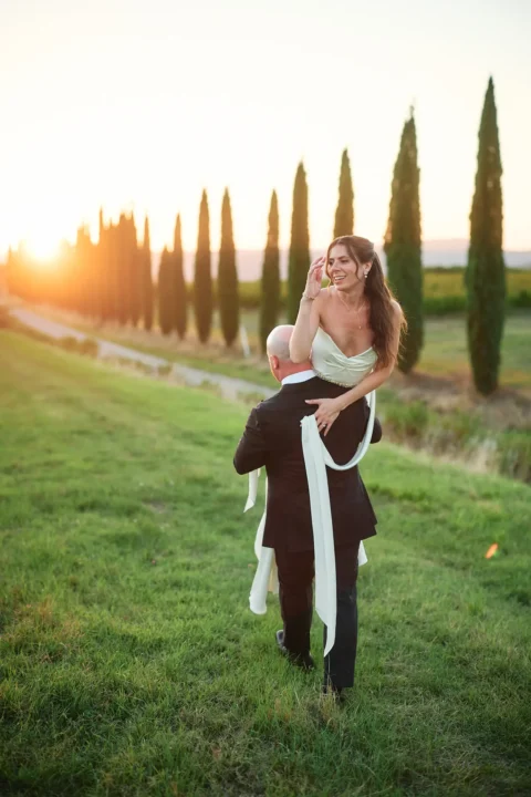 small wedding tuscany katelyn charlie