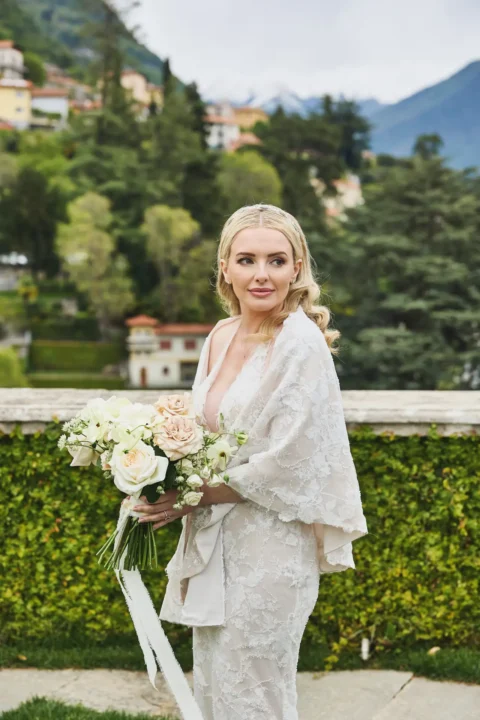 sophisticated lake como elopement rachele brady