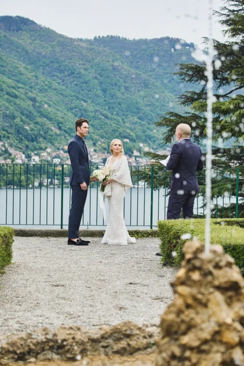 sophisticated lake como elopement rachele brady