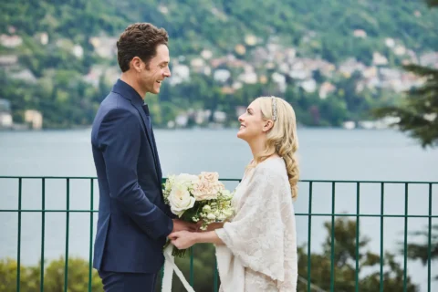 sophisticated lake como elopement rachele brady