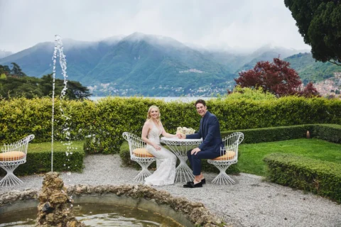 sophisticated lake como elopement rachele brady