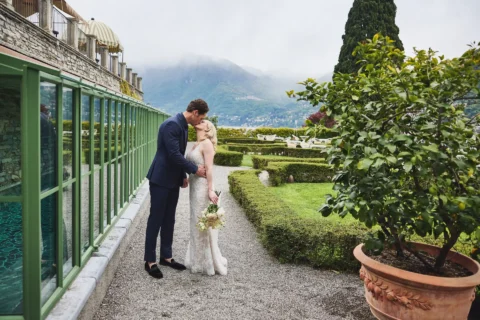 sophisticated lake como elopement rachele brady