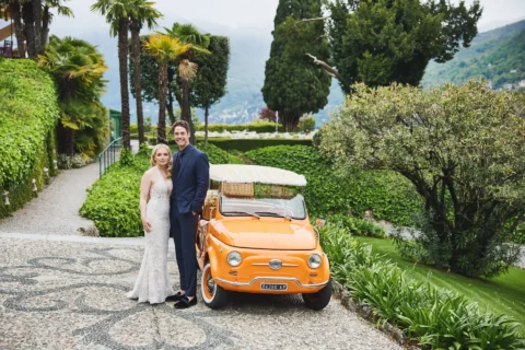 sophisticated lake como elopement rachele brady