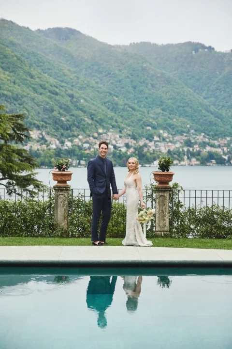 sophisticated lake como elopement rachele brady