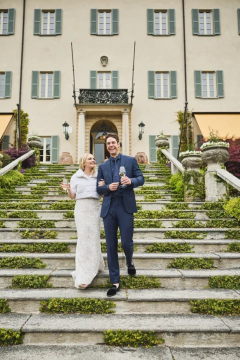 sophisticated lake como elopement rachele brady