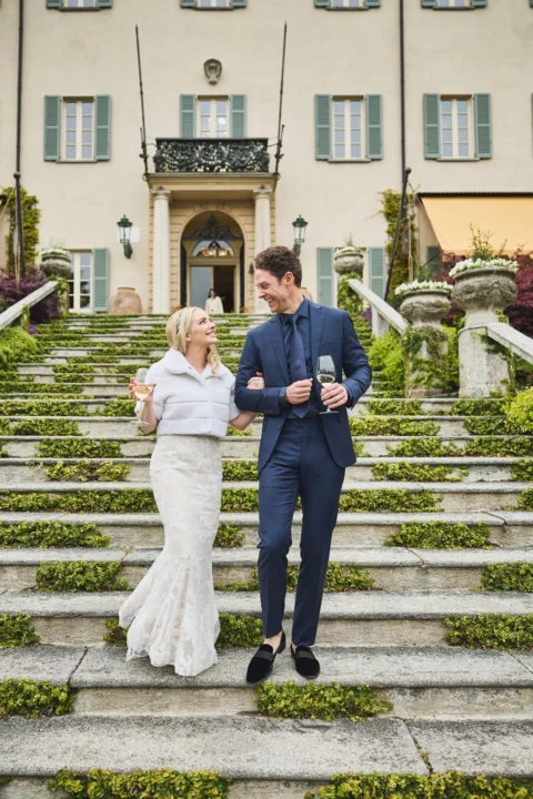 sophisticated lake como elopement rachele brady