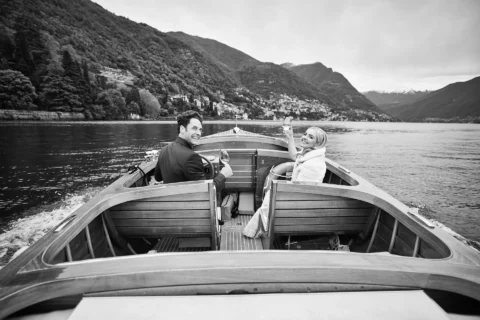 sophisticated lake como elopement rachele brady