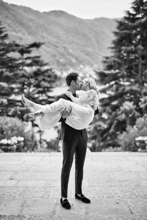 sophisticated lake como elopement rachele brady