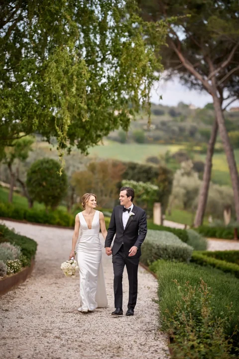 spring elopement tuscany catherine matthew