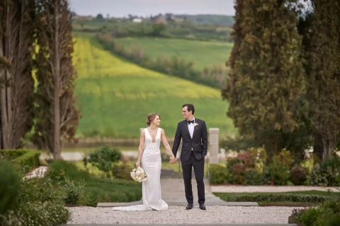 spring elopement tuscany catherine matthew