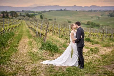 spring elopement tuscany catherine matthew