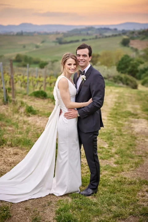 spring elopement tuscany catherine matthew