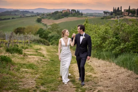 spring elopement tuscany catherine matthew