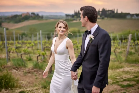 spring elopement tuscany catherine matthew