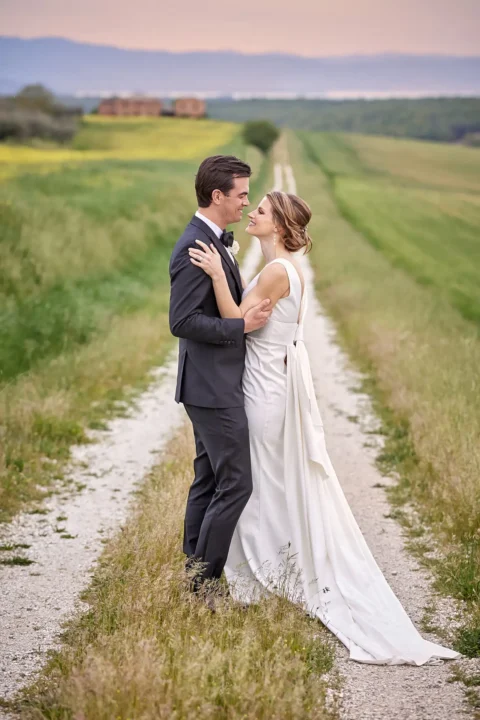 spring elopement tuscany catherine matthew