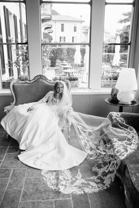 springtime lake como wedding juliana brendan