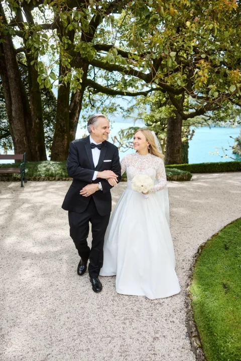 springtime lake como wedding juliana brendan